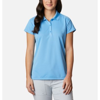 Columbia Ženske Polo Majice - PFG Innisfree Short Sleeve Plave | JGYR-06987